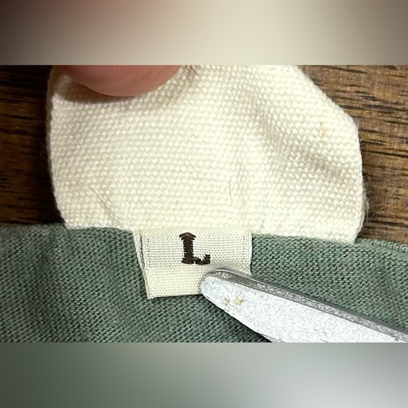 Synergy 100% Organic Cotton Women’s Size L (Small) Green Dress - Picture 3 of 7